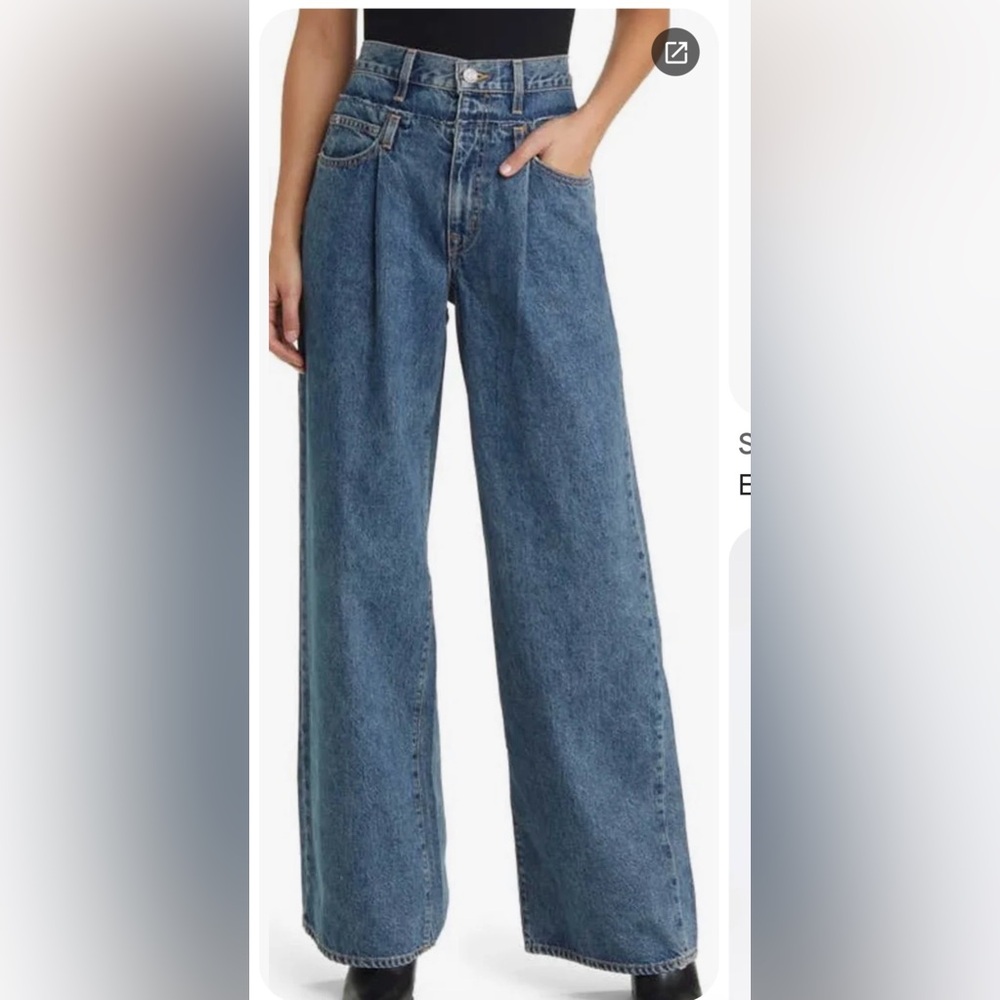 SLVRLAKE high waist Wide Leg Jeans